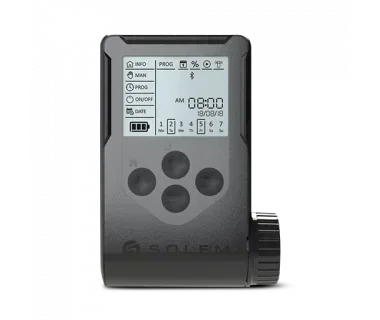 Programmateur d'arrosage Solem à écran Bluetooth WOOBEE