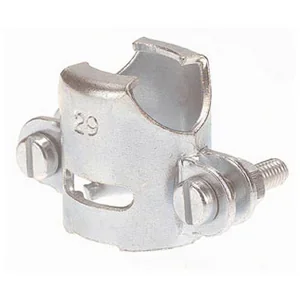 Collier de serrage à griffe pour raccord express cannelé